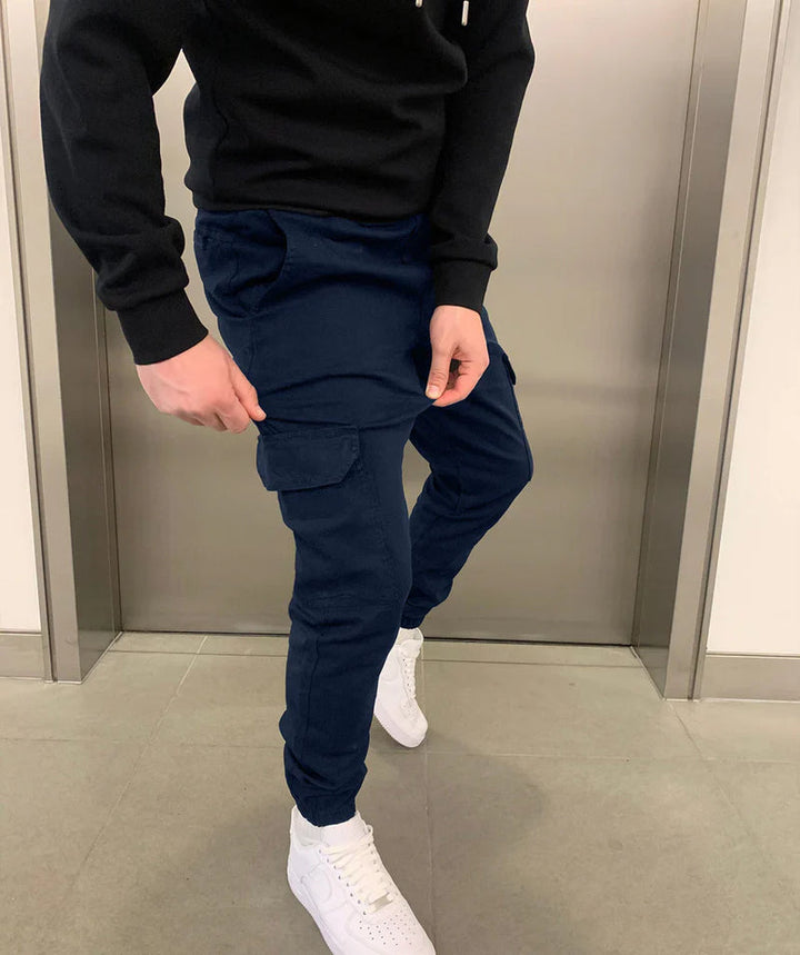 Stefano Flexible Herren Cargohose