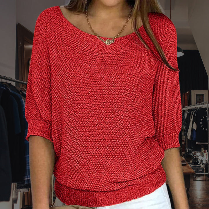 Weicher Damen-Pullover mit langen Ärmeln