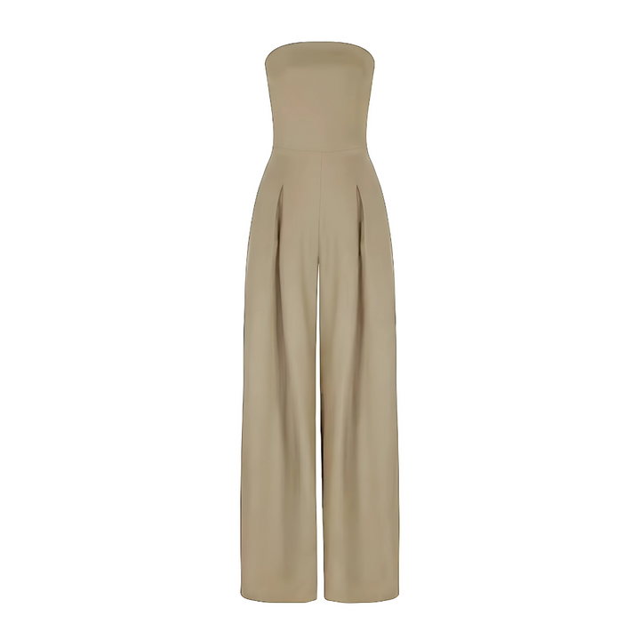 Eleganter Damen Jumpsuit trägerlos