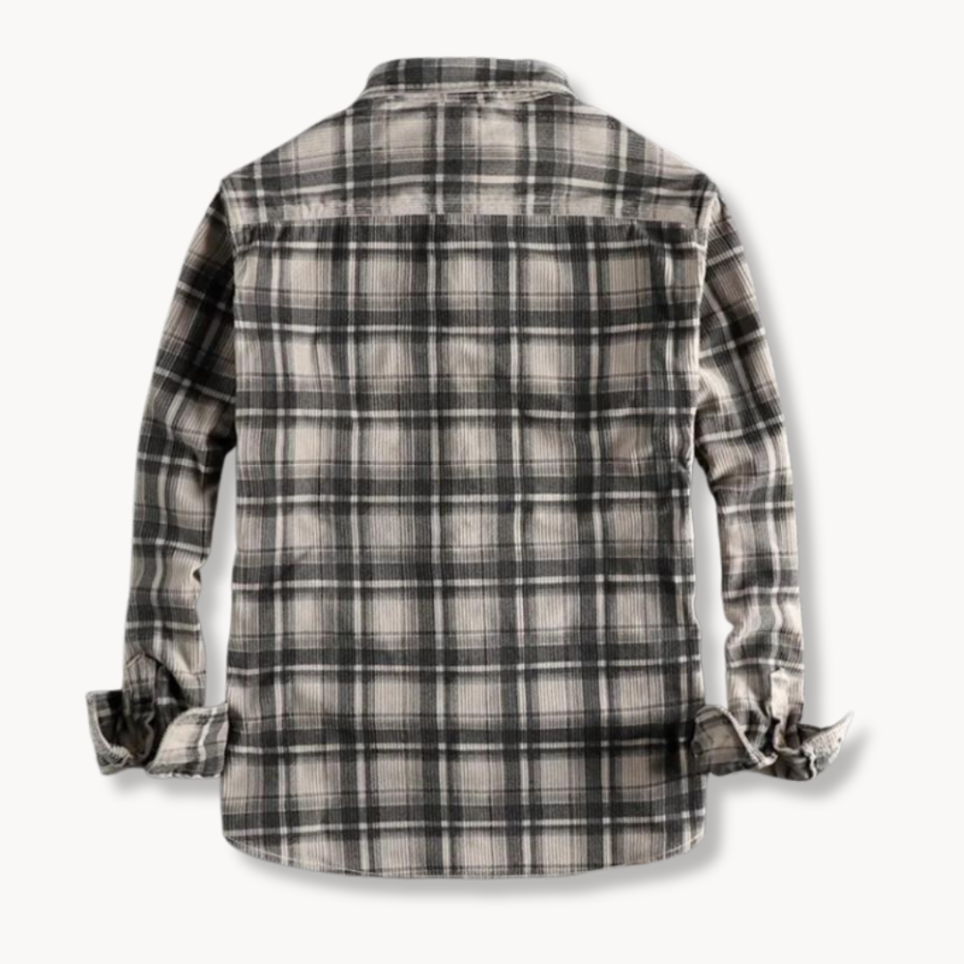 Emil Retro Shirt with Plaid Pattern