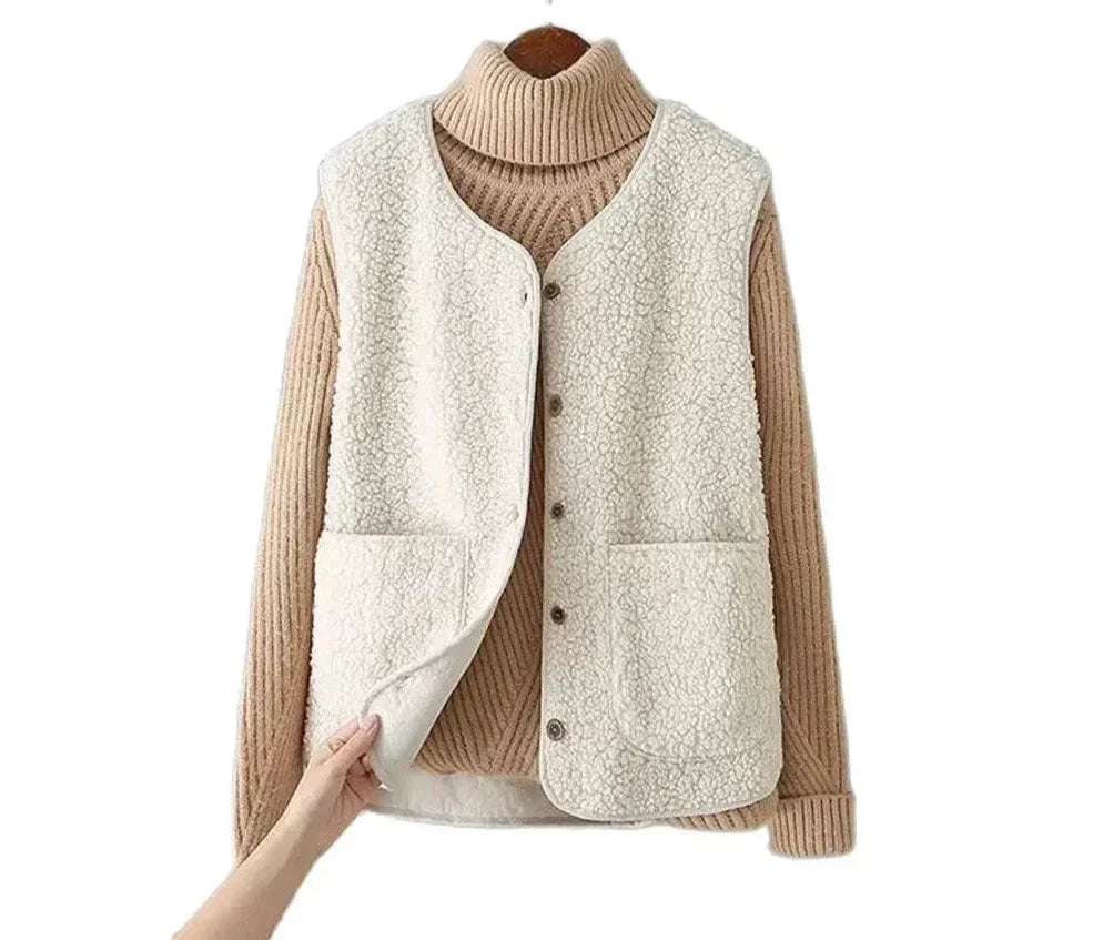 Farah Warme Elegante Damen Weste