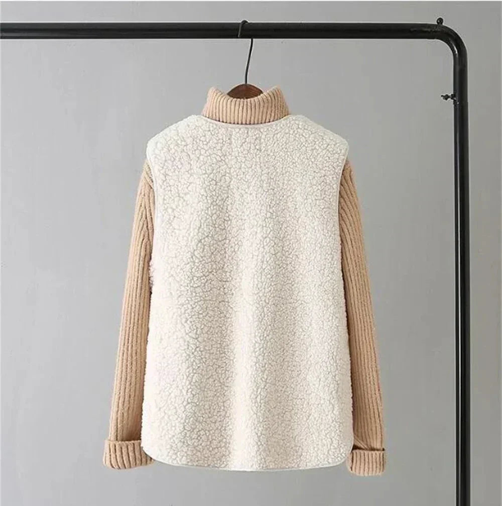 Farah Warme Elegante Damen Weste
