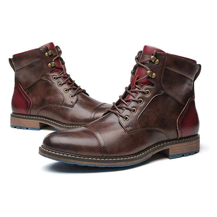 Leo Handgefertigte Damen Oxford-Boots aus Leder