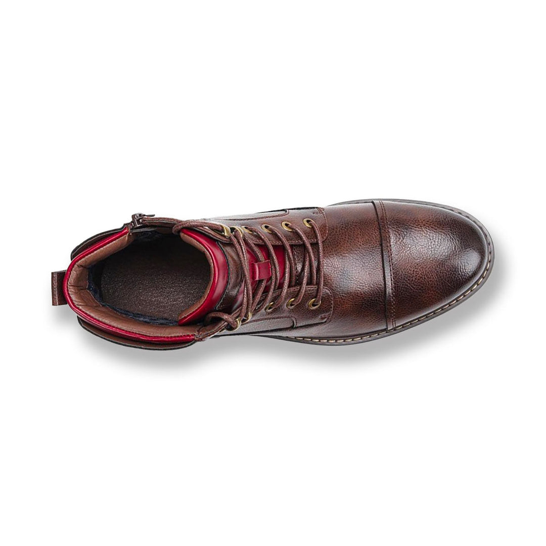 Leo Handgefertigte Damen Oxford-Boots aus Leder