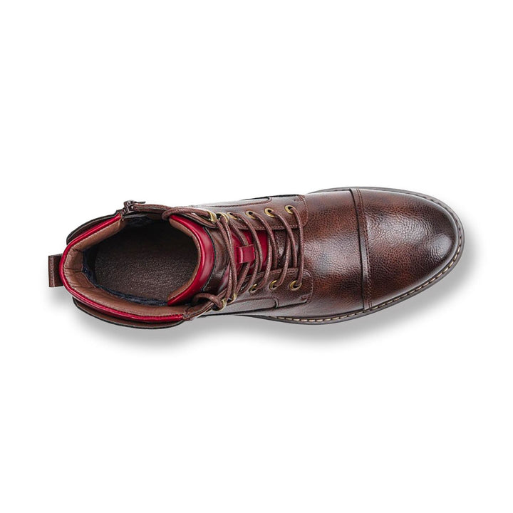 Leo Handgefertigte Damen Oxford-Boots aus Leder