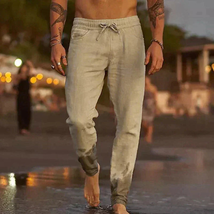 Thierry Leichte Herren Leinenhose