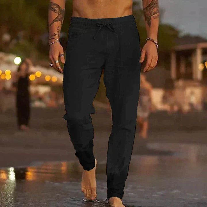Thierry Leichte Herren Leinenhose