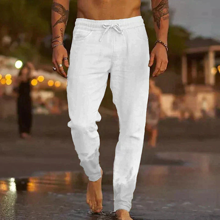 Thierry Leichte Herren Leinenhose