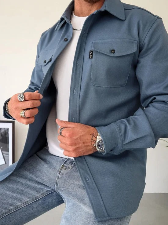 Lucas Lässige Damen Hemdbluse