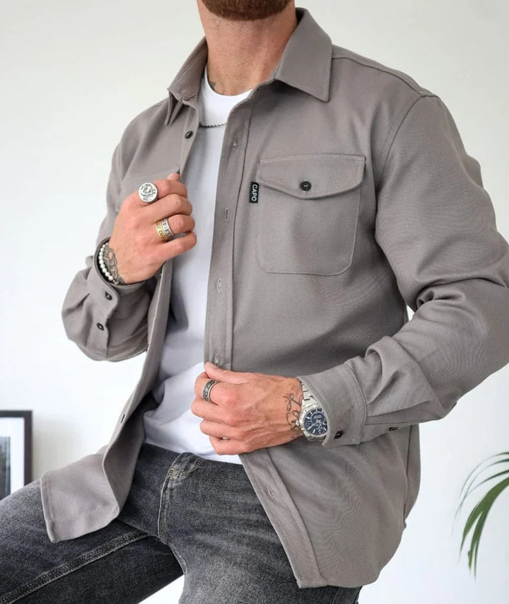 Lucas Lässige Damen Hemdbluse