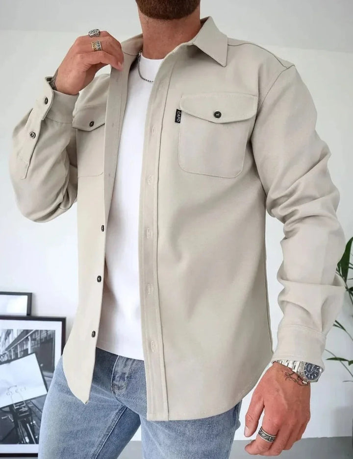 Lucas Lässige Damen Hemdbluse