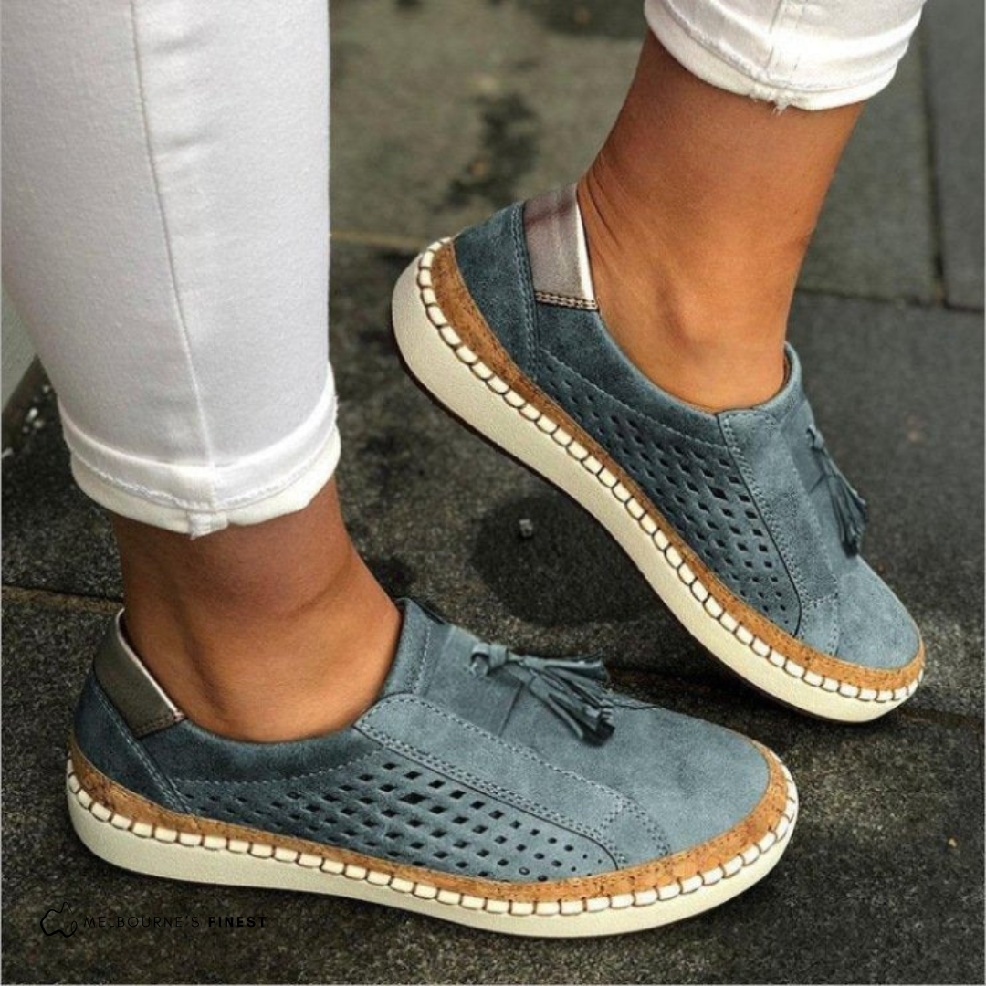 Atmungsaktive Slip-On Damen Sneaker