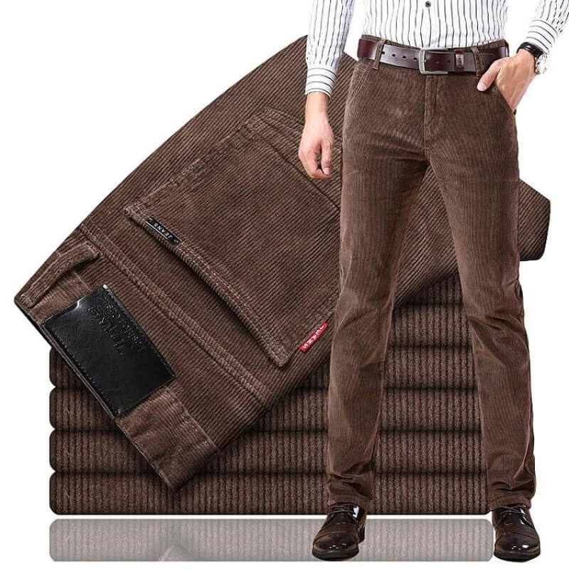 Manuel Comfortable Classic Corduroy Pants