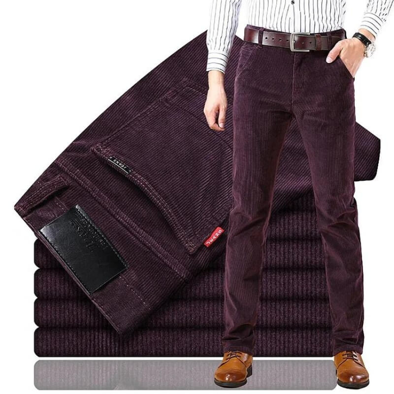 Manuel Comfortable Classic Corduroy Pants