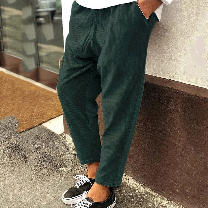 Selo Trendige Damen Cordhose