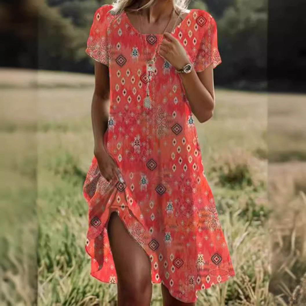 Zeitloses Vintage Damen Kleid