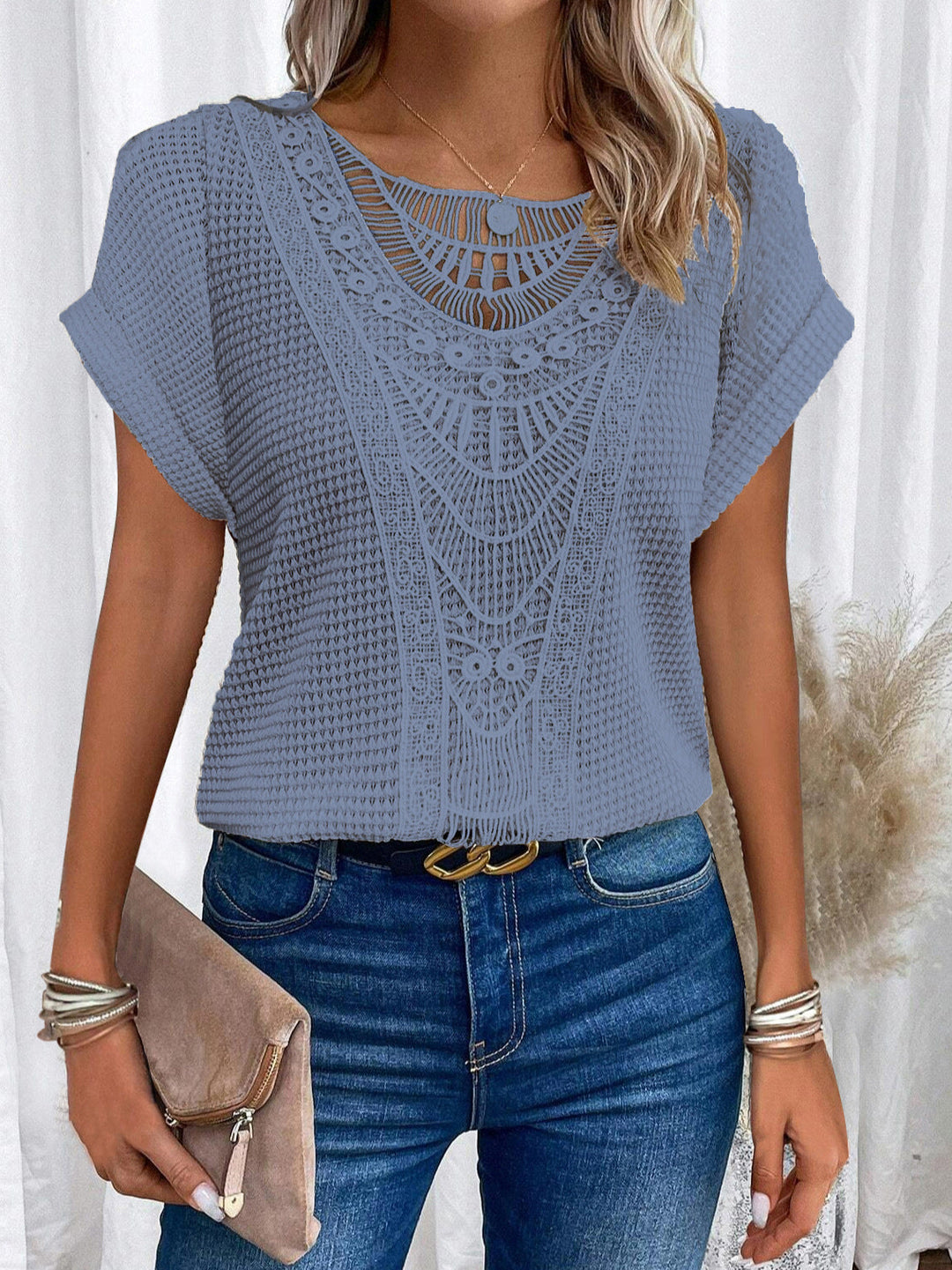 Solia Handgefertigtes Damen Top