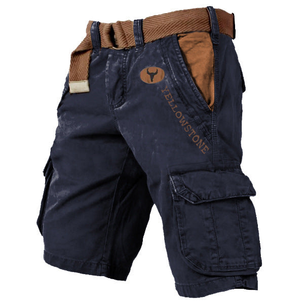 Yellow Stone Lässige Herren Shorts mit Taschen