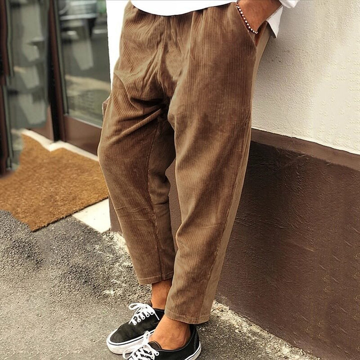 Selo Trendige Damen Cordhose