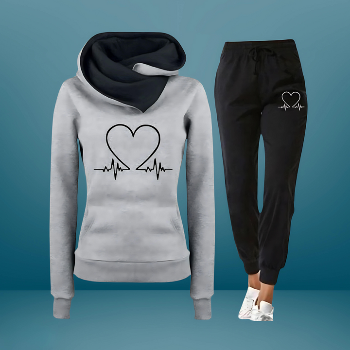 Heartbeat Sportliches Damen Trainingsset