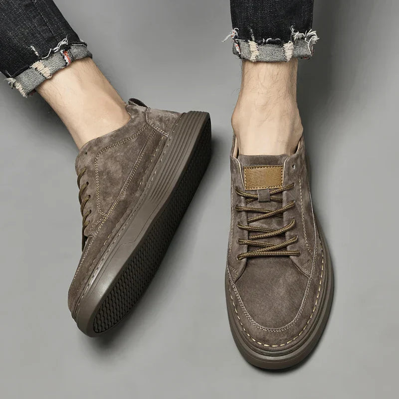 Harrison Klassische Herren Oxford-Schuhe aus Wildleder