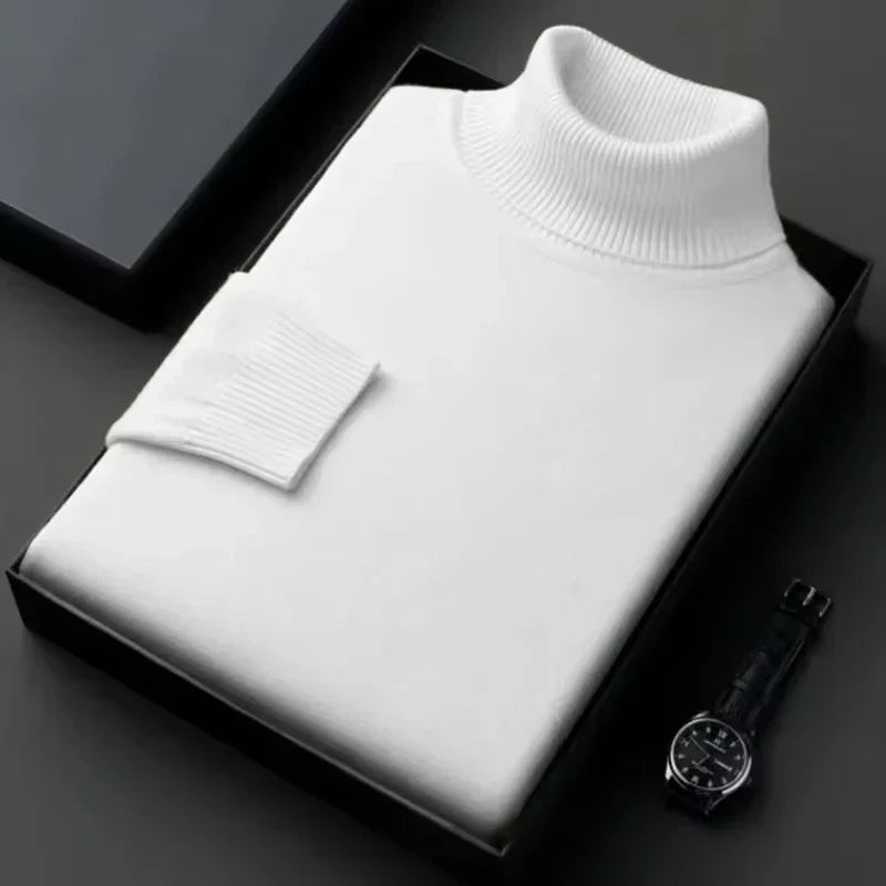 Klassischer Damen Rollkragenpullover