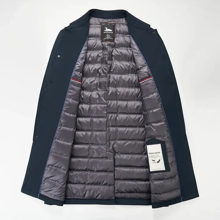 Garin Coat with Quilted Inner Lining