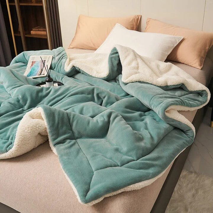 Weiche Damen Kuscheldecke