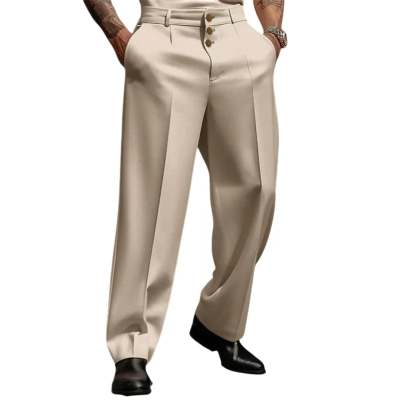 Elegante Klassische Herren Anzughose