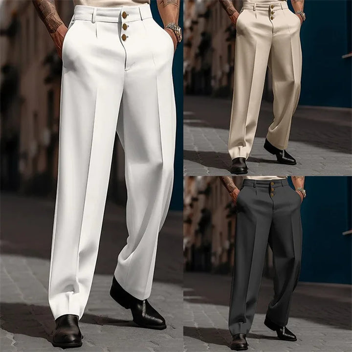Elegante Klassische Herren Anzughose