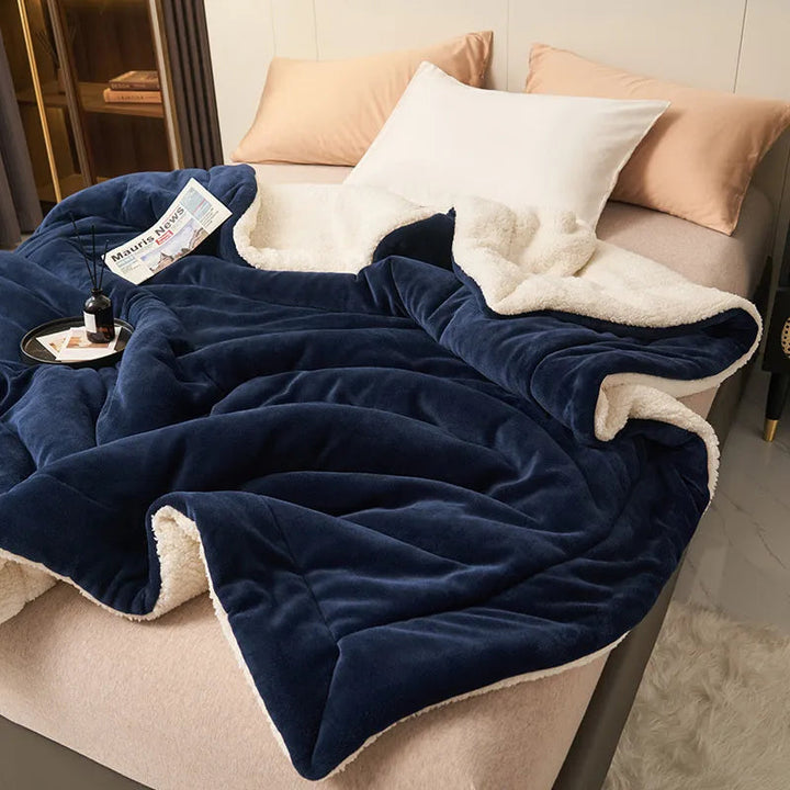Weiche Damen Kuscheldecke