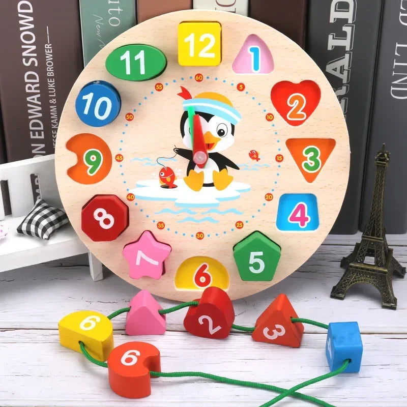 Montessori Wooden Toy Penguin or Duck
