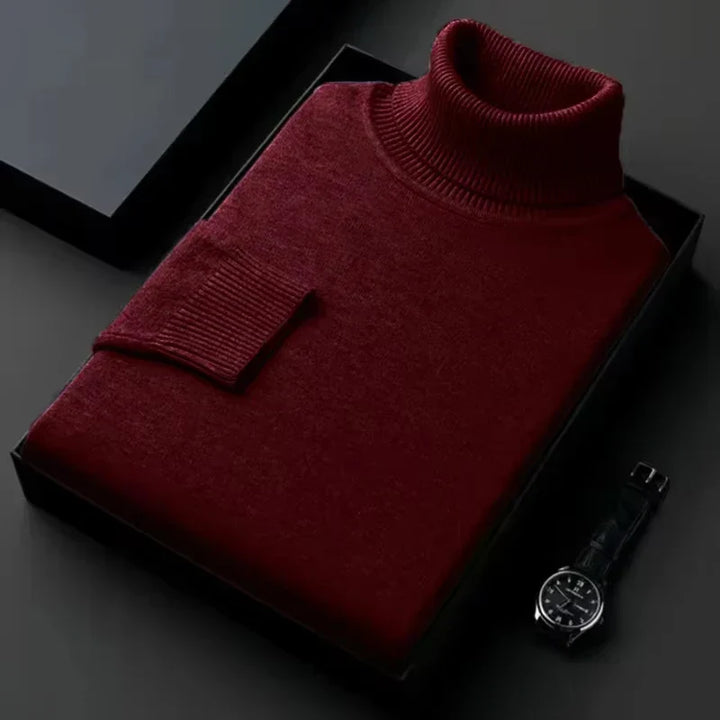 Klassischer Damen Rollkragenpullover
