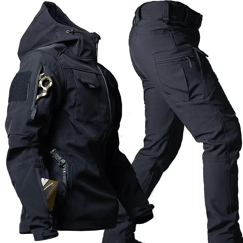 Wasserdichtes Fleece Herren Winter-Outdoor-Set