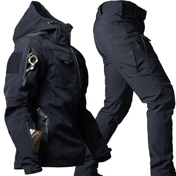 Wasserdichtes Fleece Herren Winter-Outdoor-Set