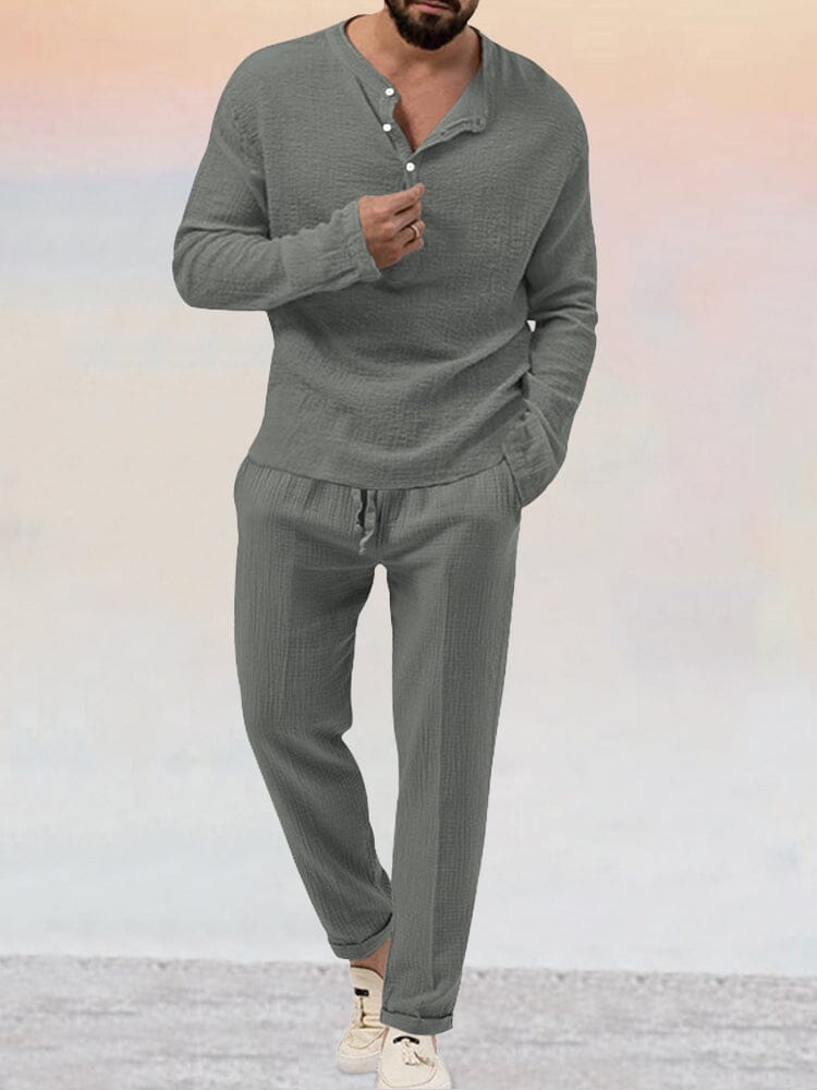 Men's Casual Two-Piece Set