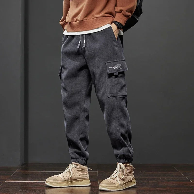 Carico Zeitlose Herren Wide-Leg Hose