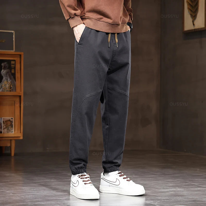 Stylish Relaxed Fit Men's Cargo Casual Pants