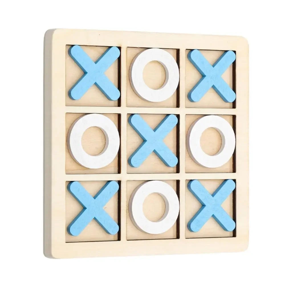 Wooden Tic Tac Toe Board Game