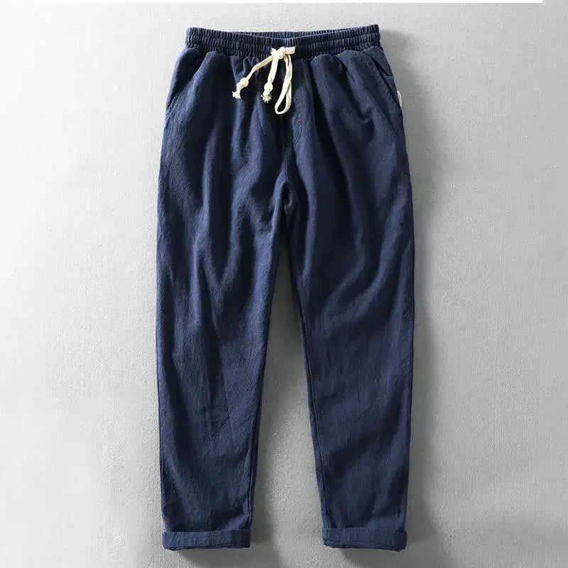 Lässige Herren Leinenhose