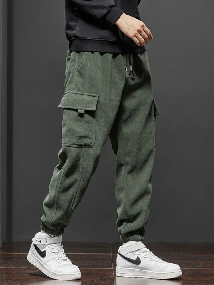 Carico Zeitlose Herren Wide-Leg Hose