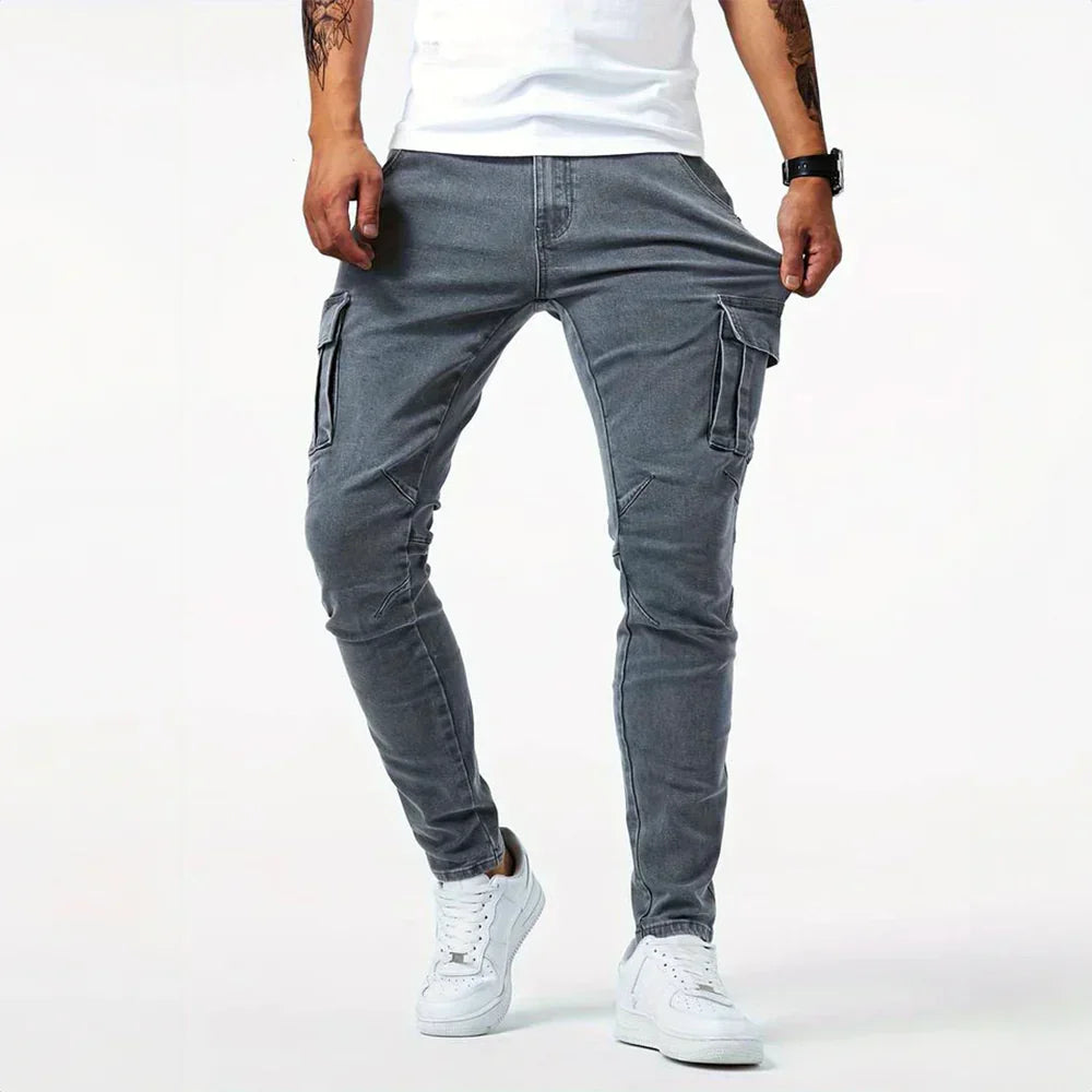 Xavier Stretch Damen Cargo-Jeans