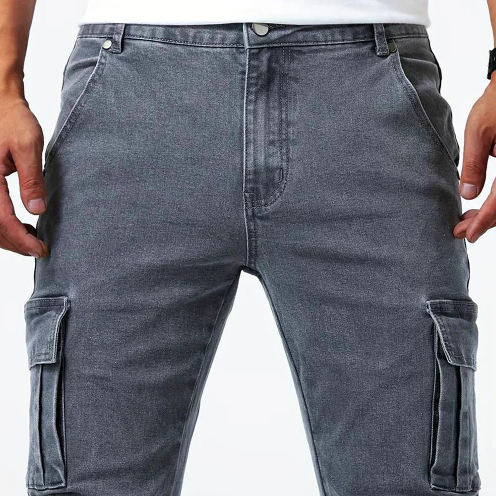Xavier Stretch Cargo Jeans