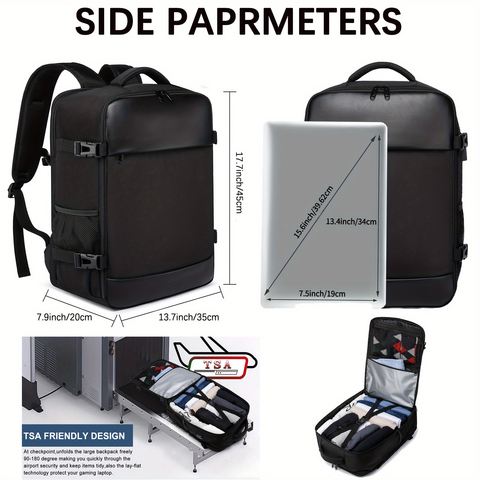 Small Travel Bag Multifunctional Backpack for Business Trips and Day Trips