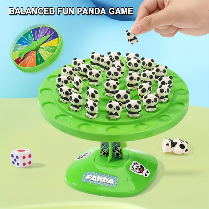 Spielerisches Damen Panda-Balance-Puzzle