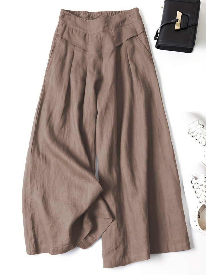 Stylische Weite Damen Hose