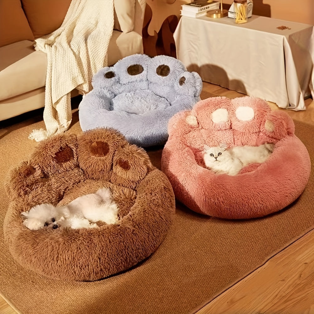 Washable Plush Calming Dog Bed