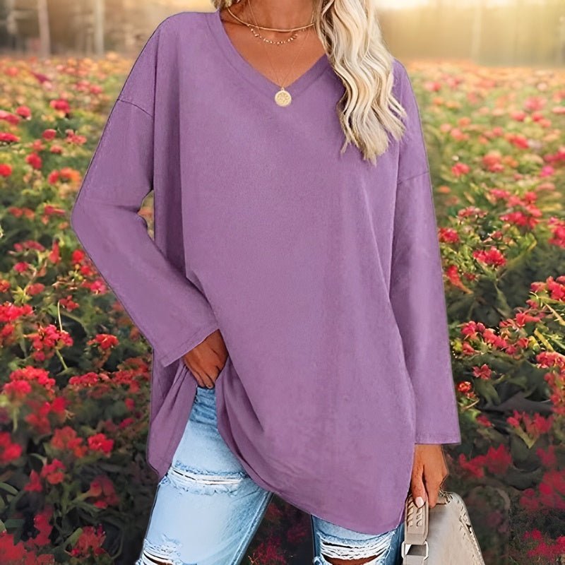 Weicher Damen Langarm-Pullover