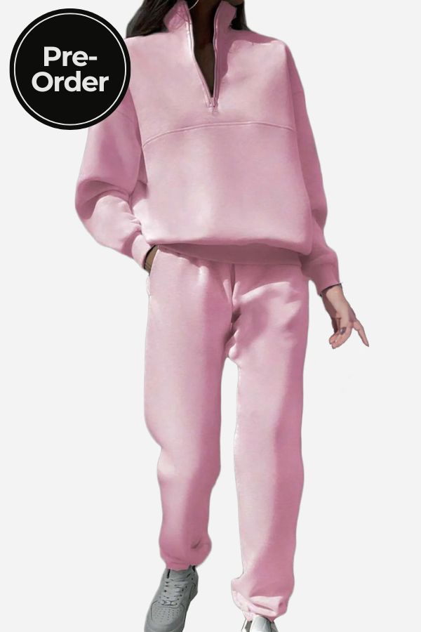 Style in Motion – Women's Two-Piece Relaxed Lounge Set