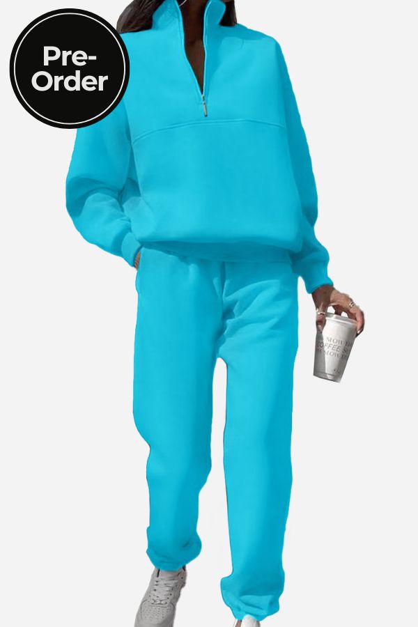 Style in Motion – Women's Two-Piece Relaxed Lounge Set